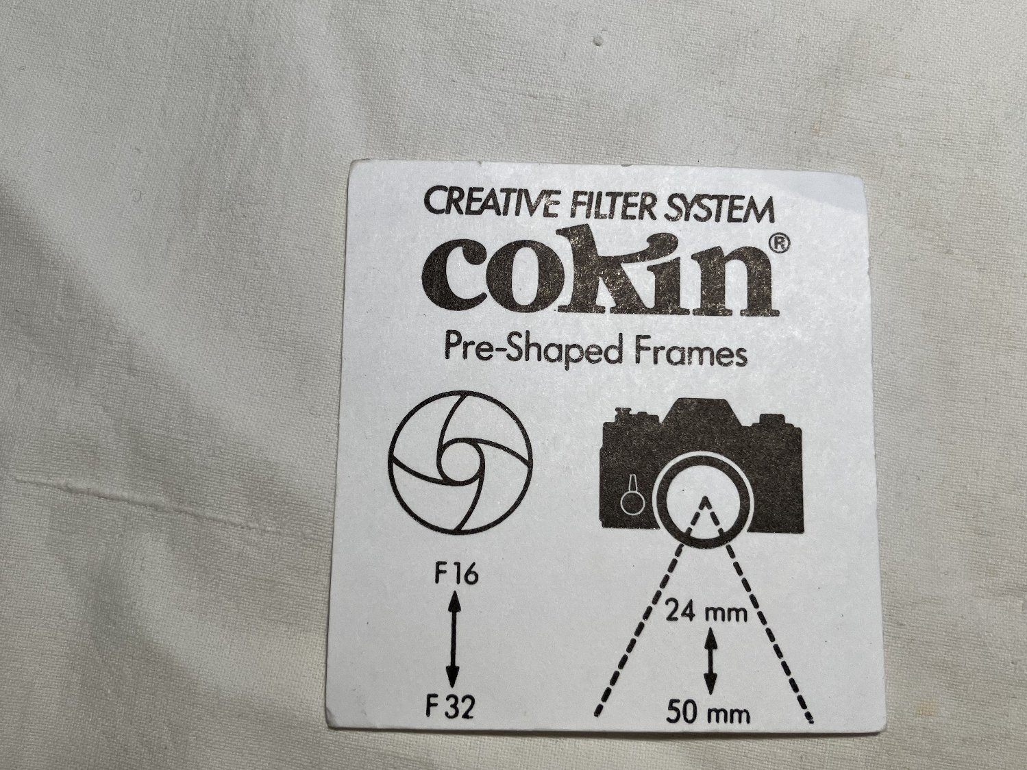 Cokin Creative Filter System.