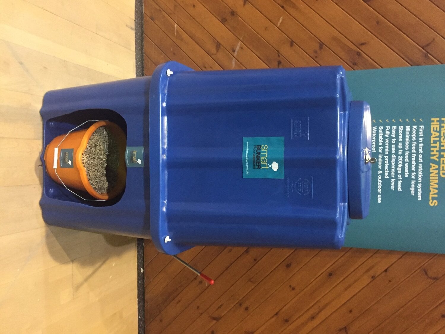 The Smart Bunker Animal Feed Storage 