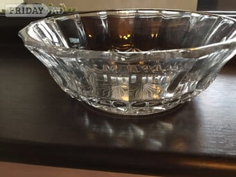 Glass fruit/trifle bowl