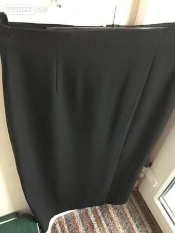 New Black fully lined pencil skirt 32” waist