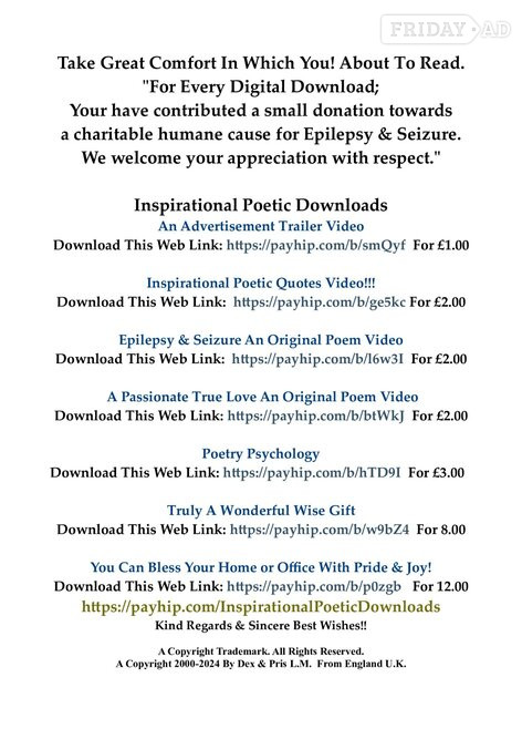 Purchase To Download 'Personally Deep Poetry.'  Book!! For £3.00 - Movies, Games, Books & Music