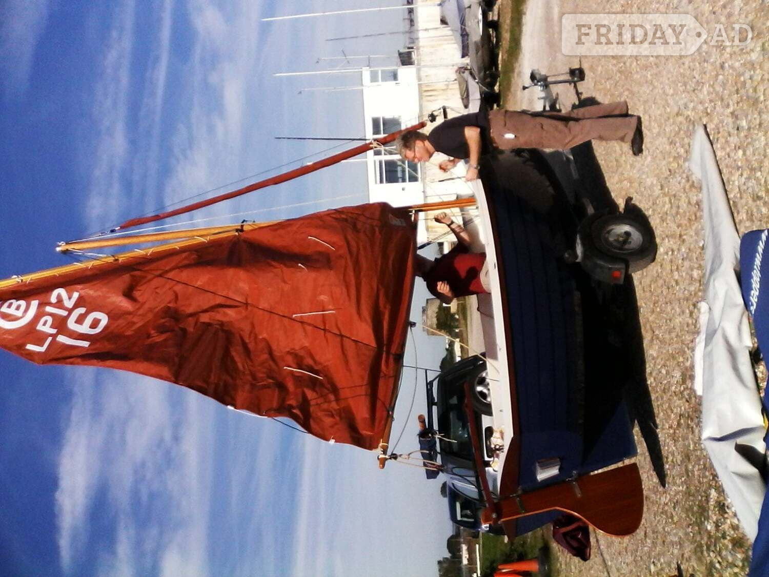 Lytham Pilot sailing/fishing dingy
