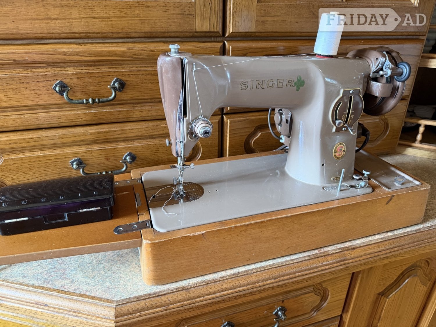 Vintage Singer 201K Sewing Machine  in Worthing