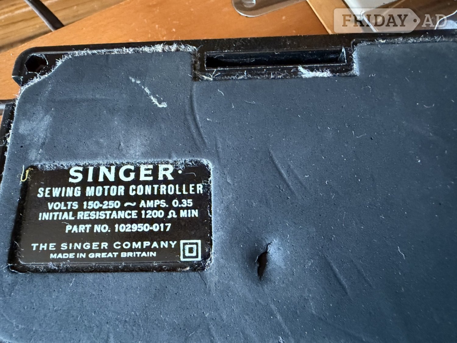 Worthing Vintage Singer 201K Sewing Machine 