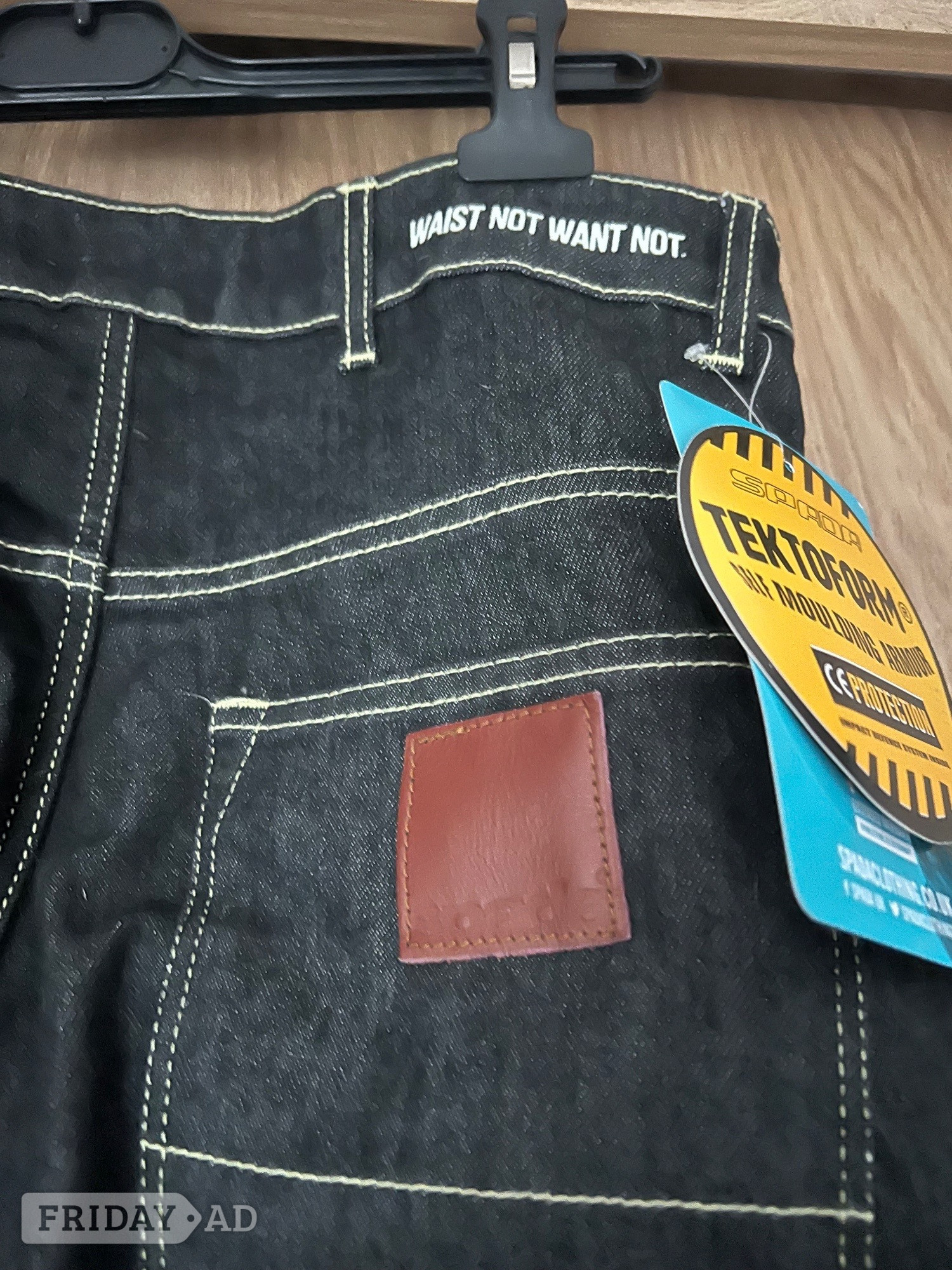 Fairbourne New with tags Spada Selvedge Denim Motorcycle Jeans Ladies W32