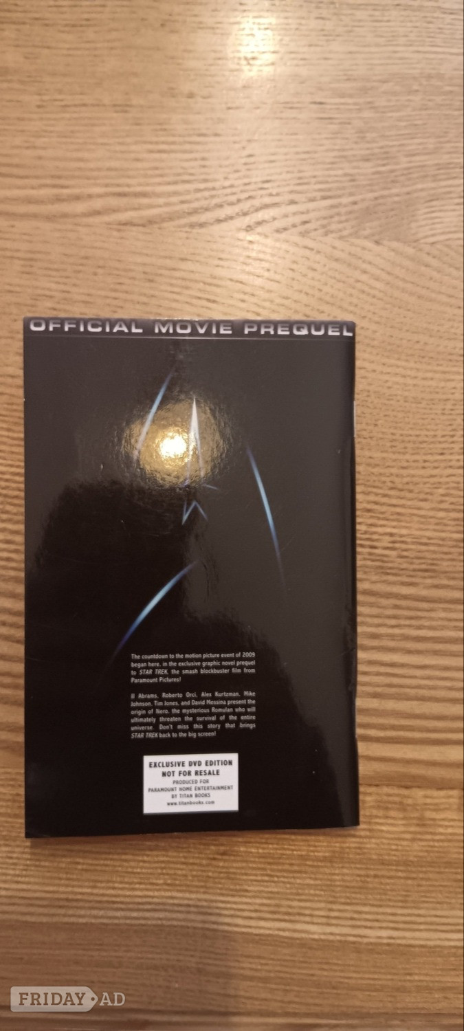 Star Trek Countdown Graphic Novel. DVD issue..