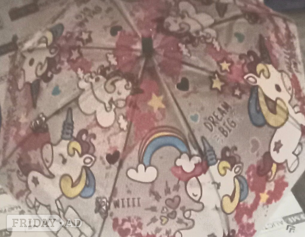 London Unicorn Dome Umbrella New 