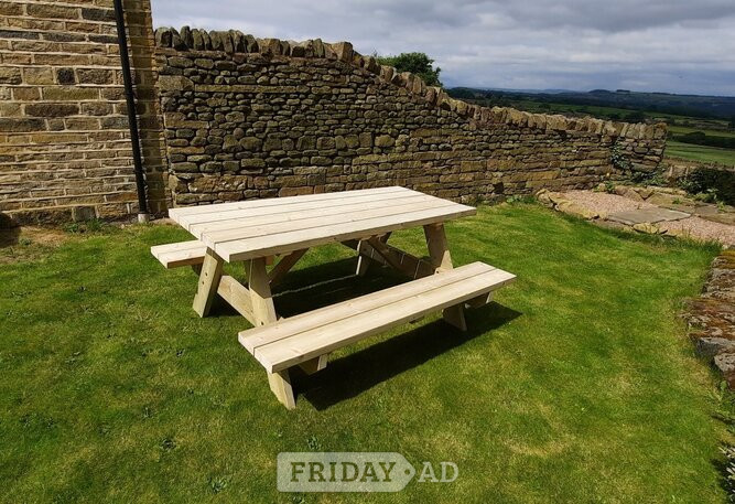 Heavy Duty Picnic Table (140cms long)
