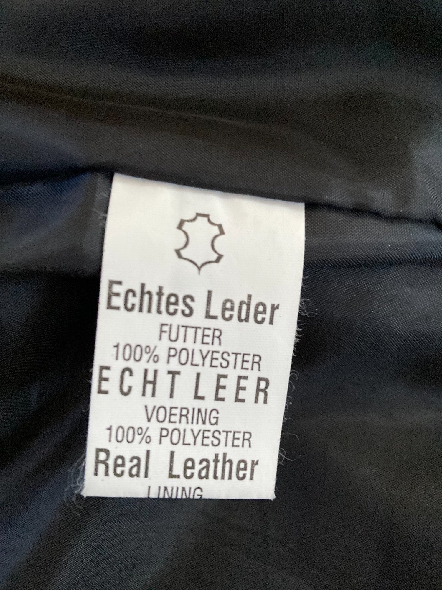 Black Real Leather 3 Button Blazer Style Jacket. - Clothing, Footwear & Accessories in Crawley