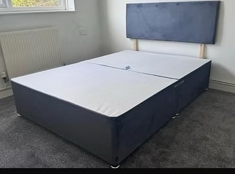 DOUBLE DIVAN BASE AND HEADBOARD