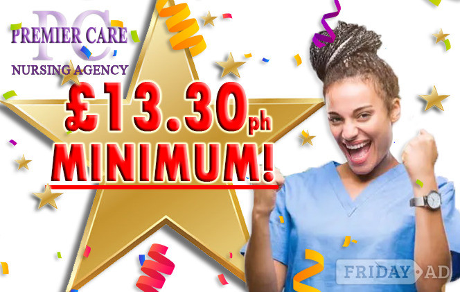 The Best Rates, the Best Office Support, Carers Nurses & Support Workers we need YOU! in Eastbourne