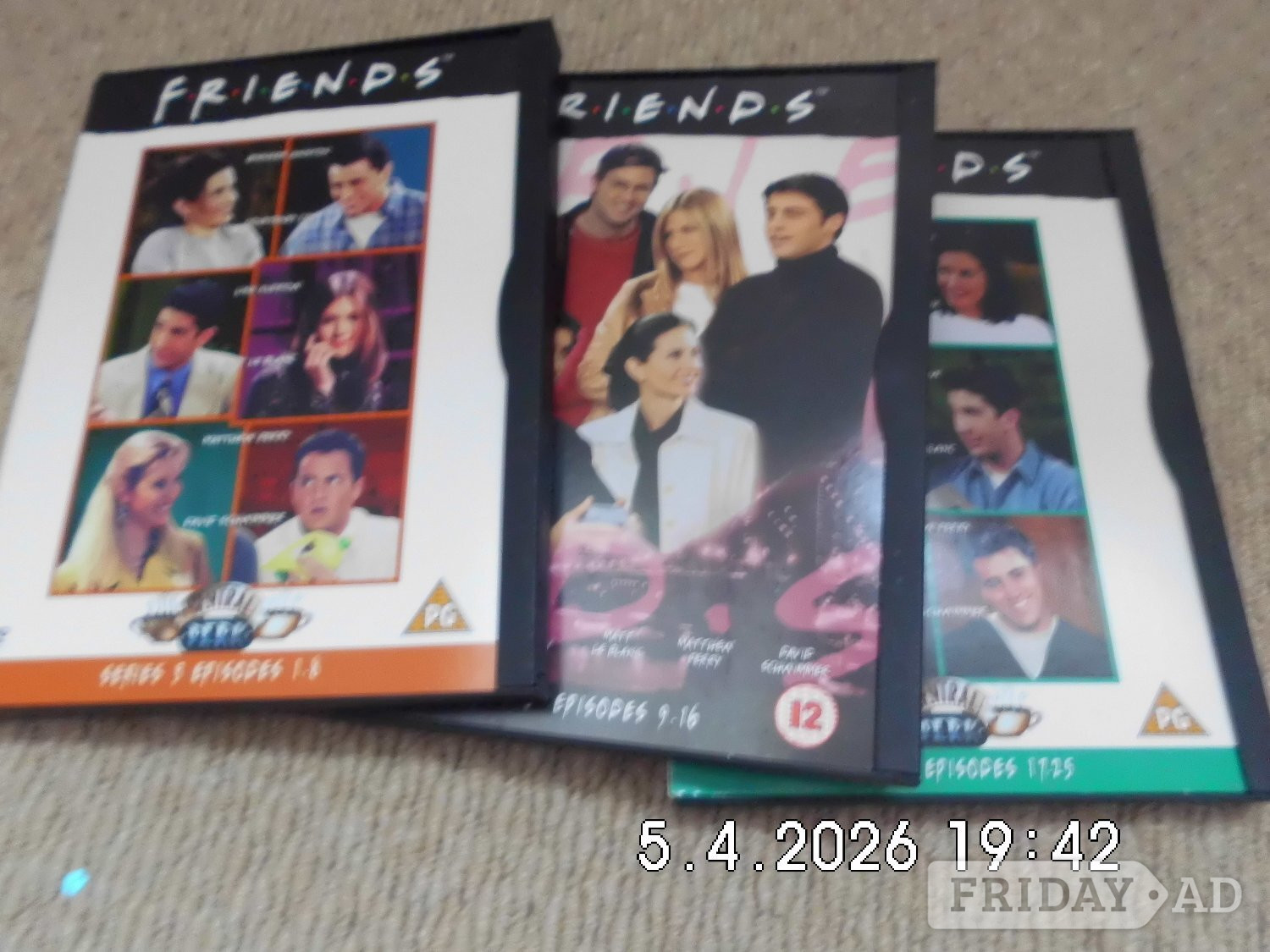 Inverurie Friends full 3 and 5 series set need gone ASAP 