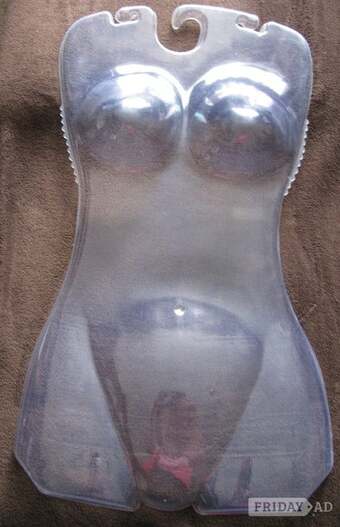 Mannequin Clear Half Body Forms 