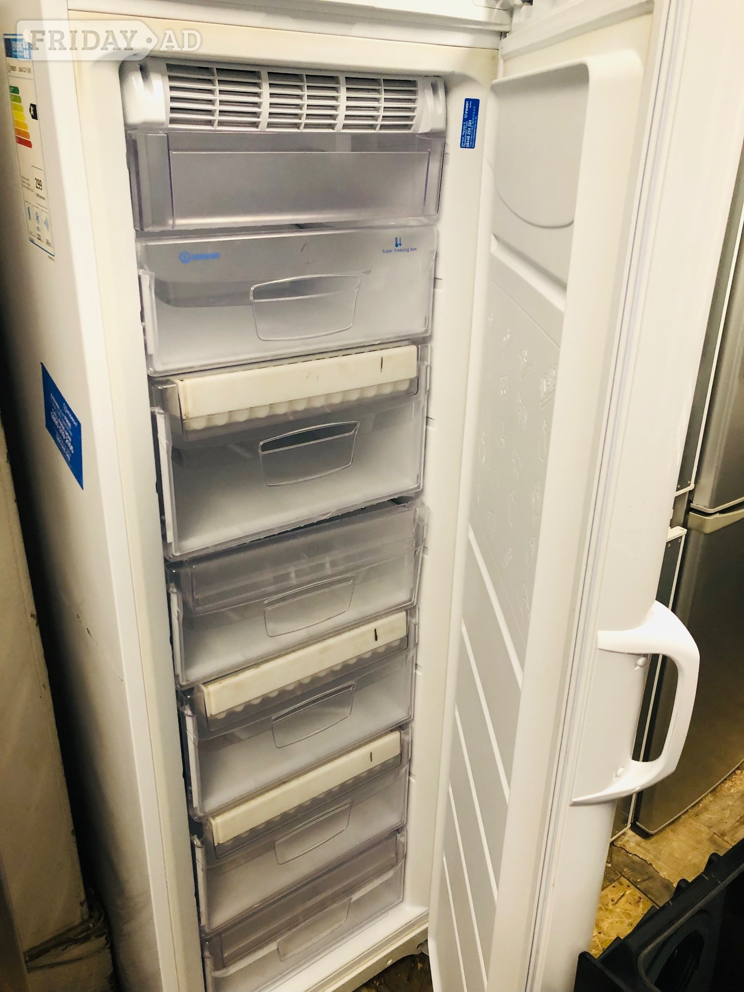 Indesit  free standing frost free freezer in excellent condition 