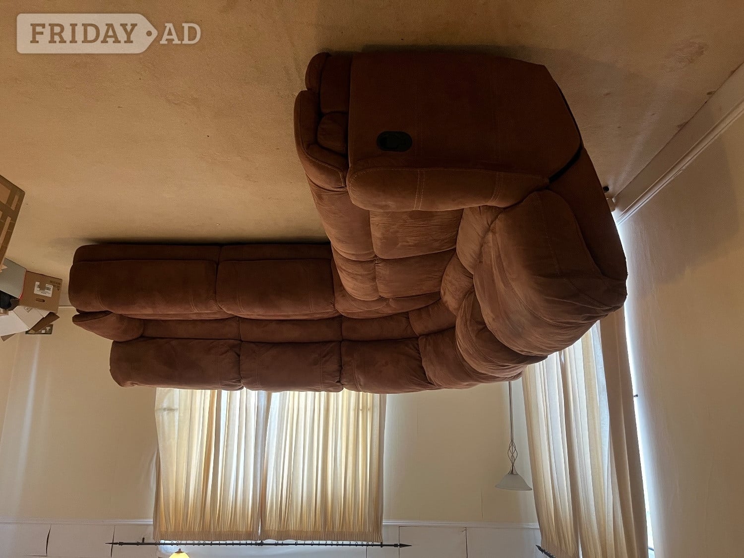 Corner sofa set - reclining