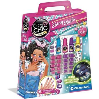 Crazy Chic Shiny Nails Set