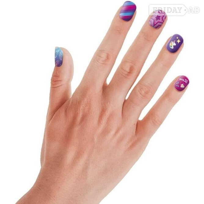Pevensey Crazy Chic Shiny Nails Set