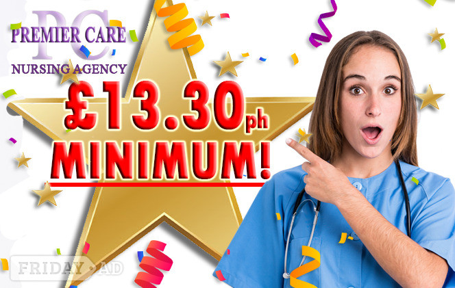 The Best Rates, the Best Office Support, Carers Nurses & Support Workers we need YOU! in Hastings