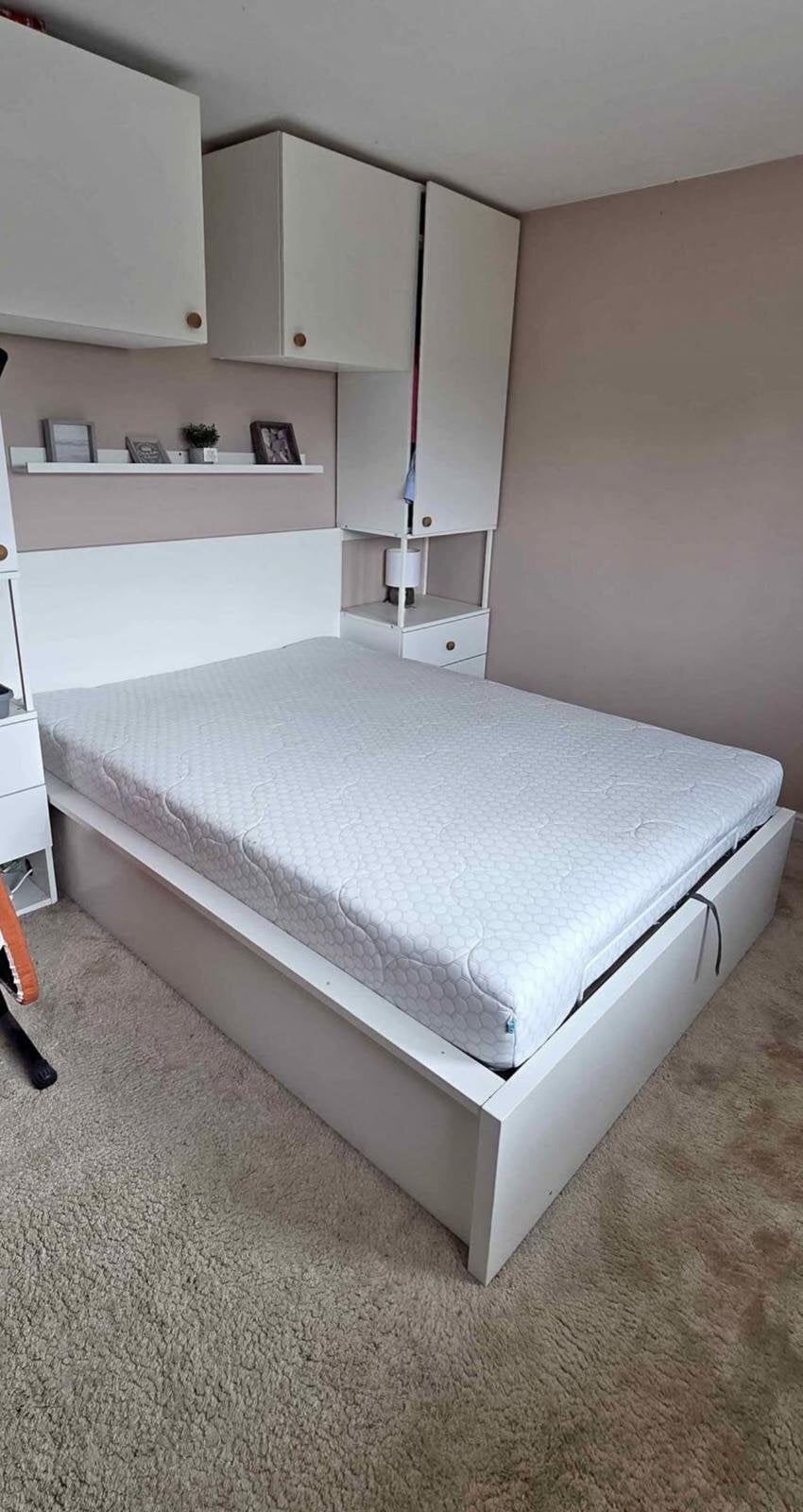 Double bed with mattress for sale  in Abbots Langley