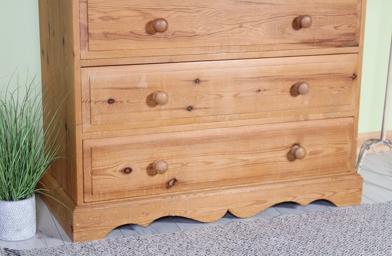 Hailsham UK Delivery - Large Farmhouse Pine Chest Of Drawers