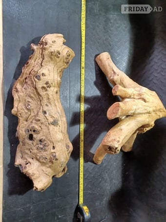 Reptile scenery x 2 large pieces