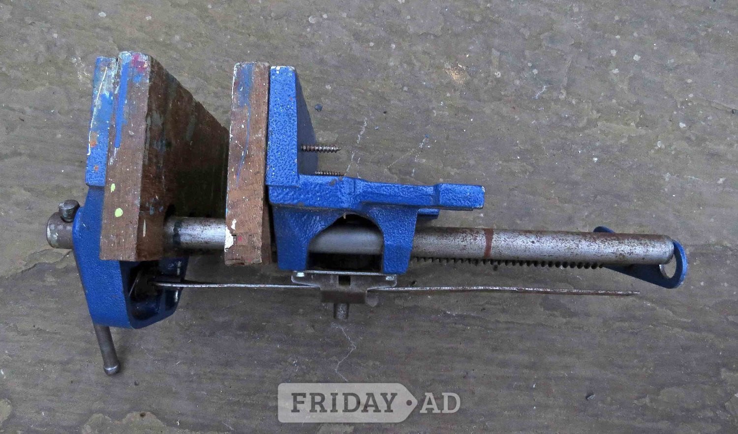 Vice - under bench in Hailsham