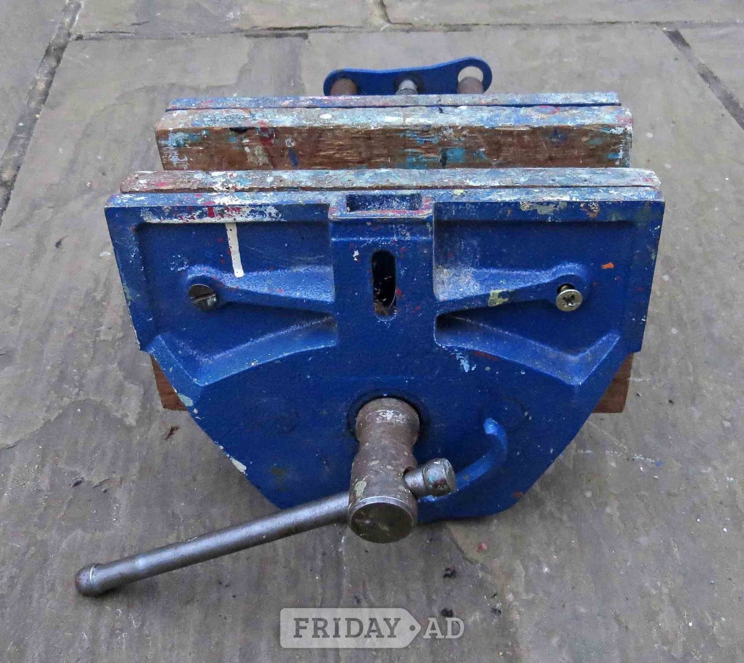 Hailsham Vice - under bench