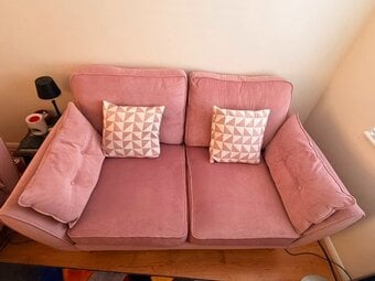A Pair of Matching Two-Seater Sofas in Excellent Condition