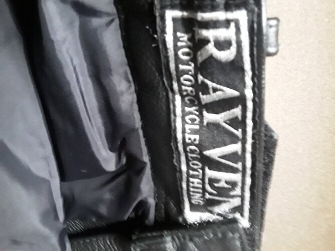 Eastbourne Mens Black Leather Bike Pants 