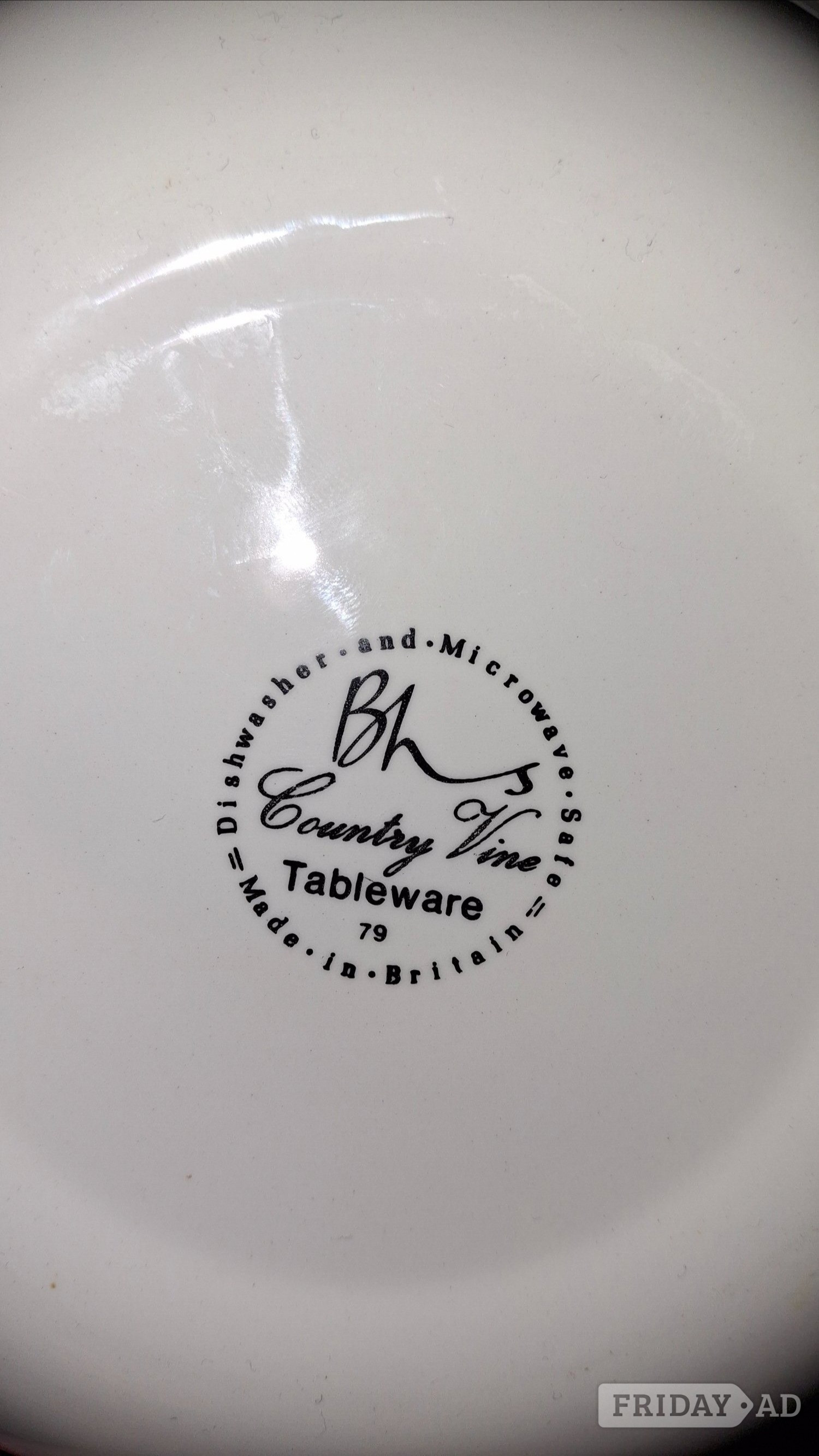 Country Vine Tableware