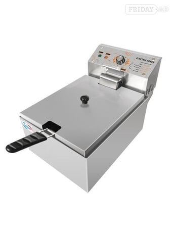   Share COMMERCIAL SINGLE TANK ELECTRIC DEEP FAT CHIP FRYER