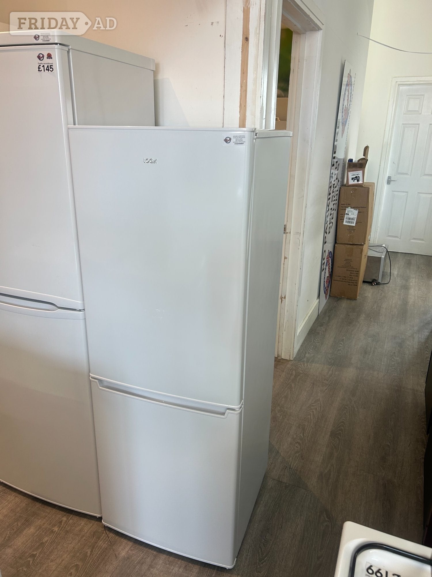 LOGIK FRIDGE FREEZER