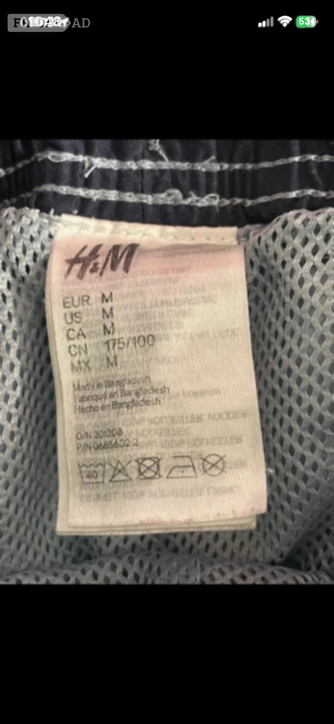H&M turquoise swimming shorts in size medium - Clothing, Footwear & Accessories in Stourport-On-Severn