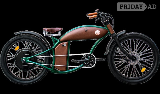 Rayvolt Cruzer bike in London