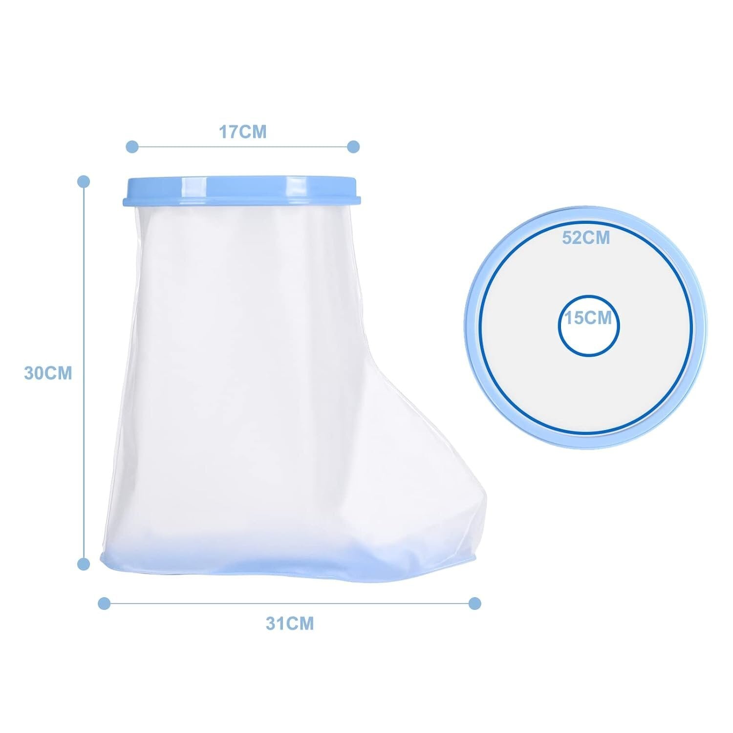 Waterproof Cast / Medical boot cover for Shower