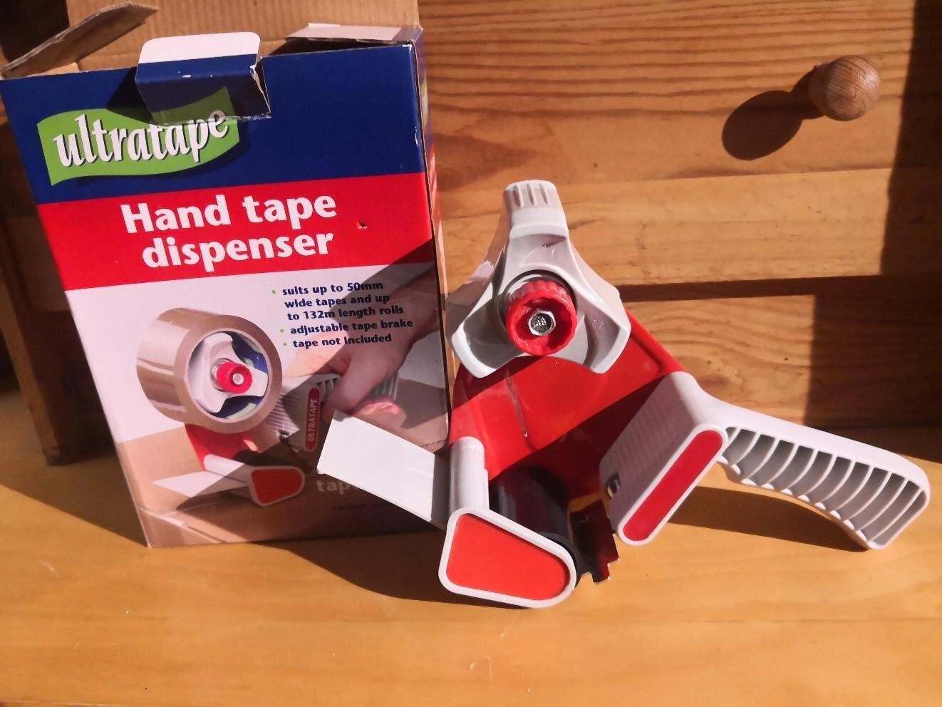 3 X Lightweight packing tape dispensers.