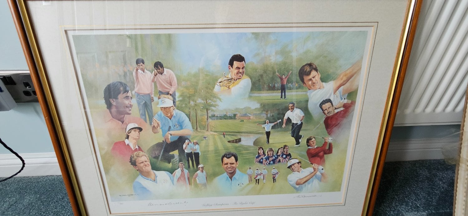 Golfing Champions - The Ryder Cup - Antiques & Collectables