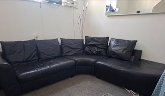 Corner Leather Sofa