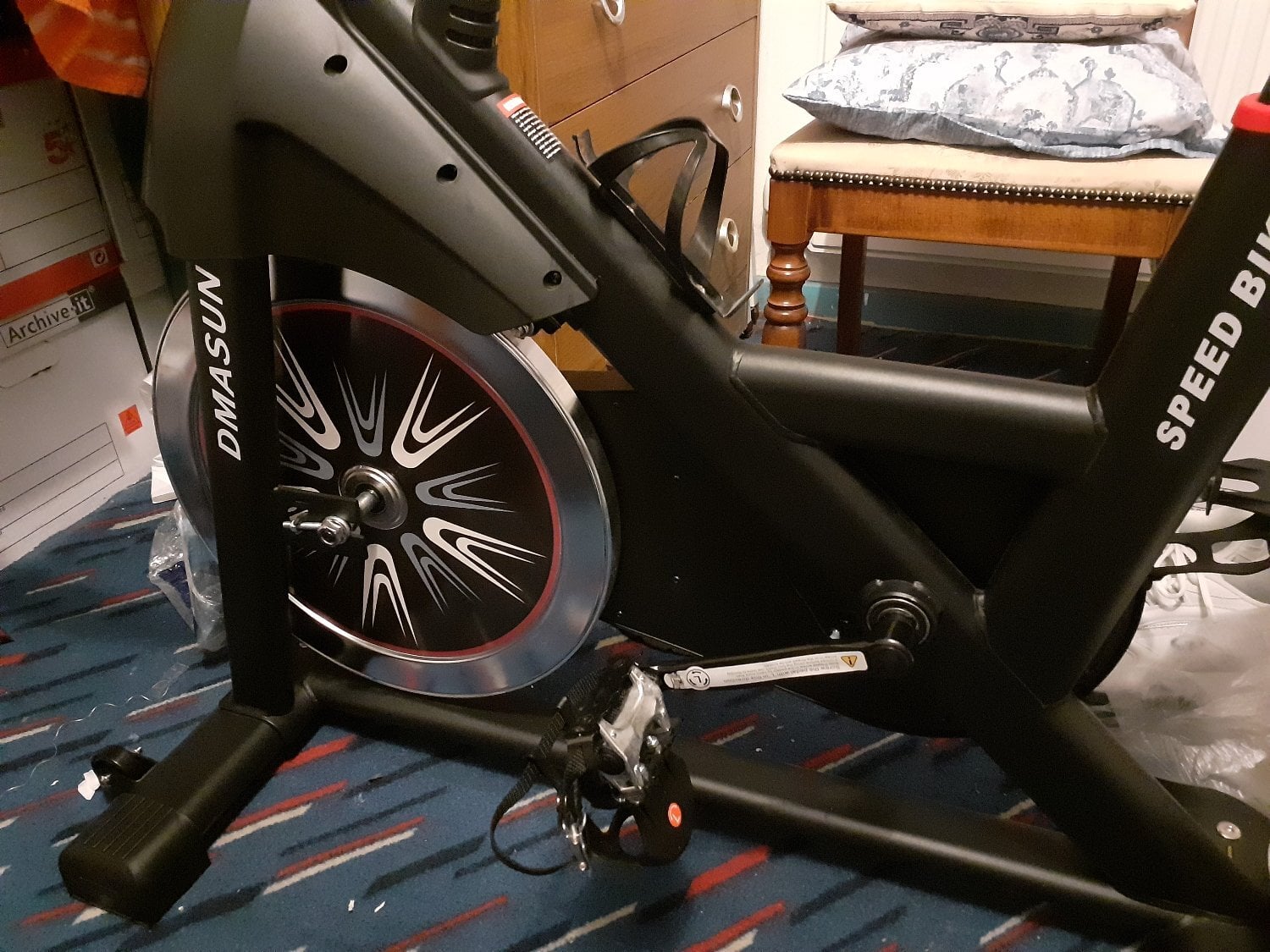 Brand new exercise bike. SPACE WANTED. SO GOING CHEAP. £28.