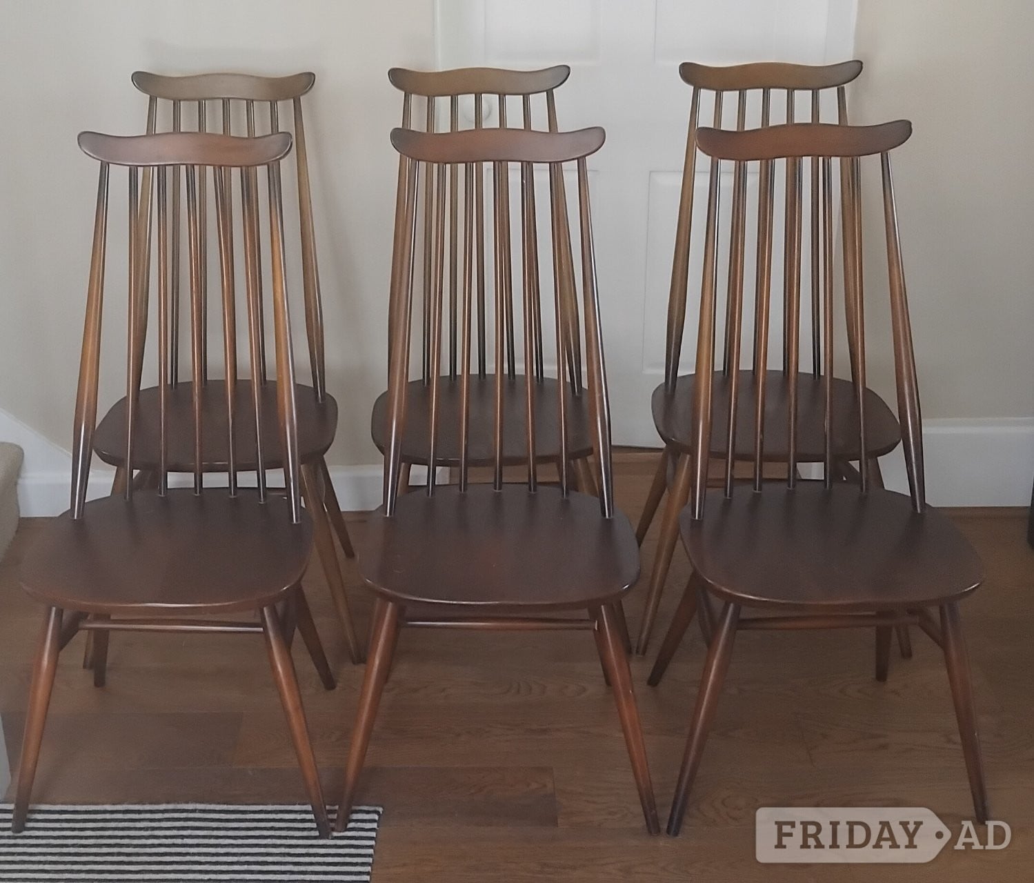 Set of 6 Ercol Dining Chairs in Tunbridge Wells
