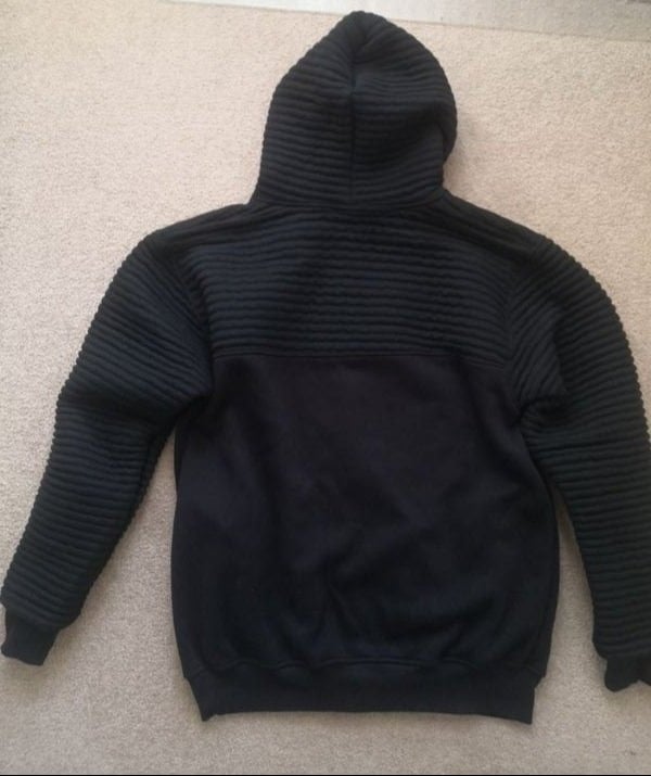 MONCLER Embroidered Zip Up Hooded Cotton Sweatshirt. Brand new!