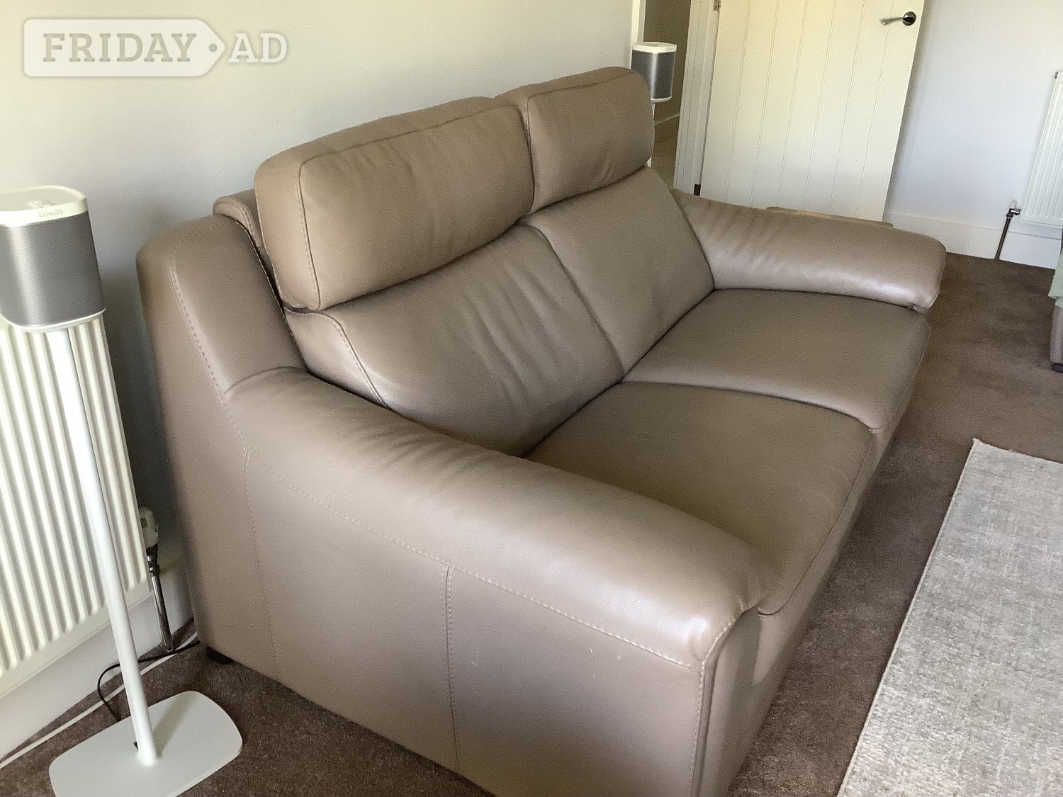 Italian Leather Sofa