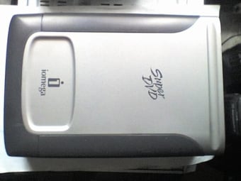 Iomega 31154800 Super DVD Writer USB External Drive with ASD DA-30C01 PSU - USED