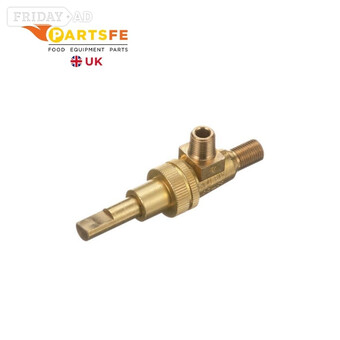 Jade RangeHorizontal Split Stove Valve (1/8 Mpt X 3/8