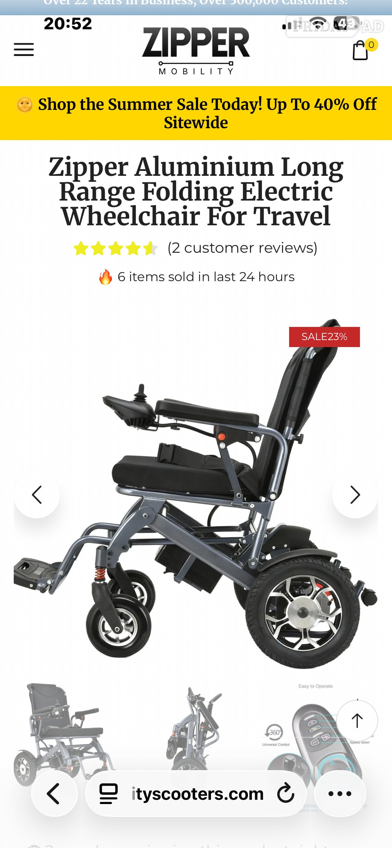Electric wheelchair, brand-new never used cost £699 pounds in Walsall