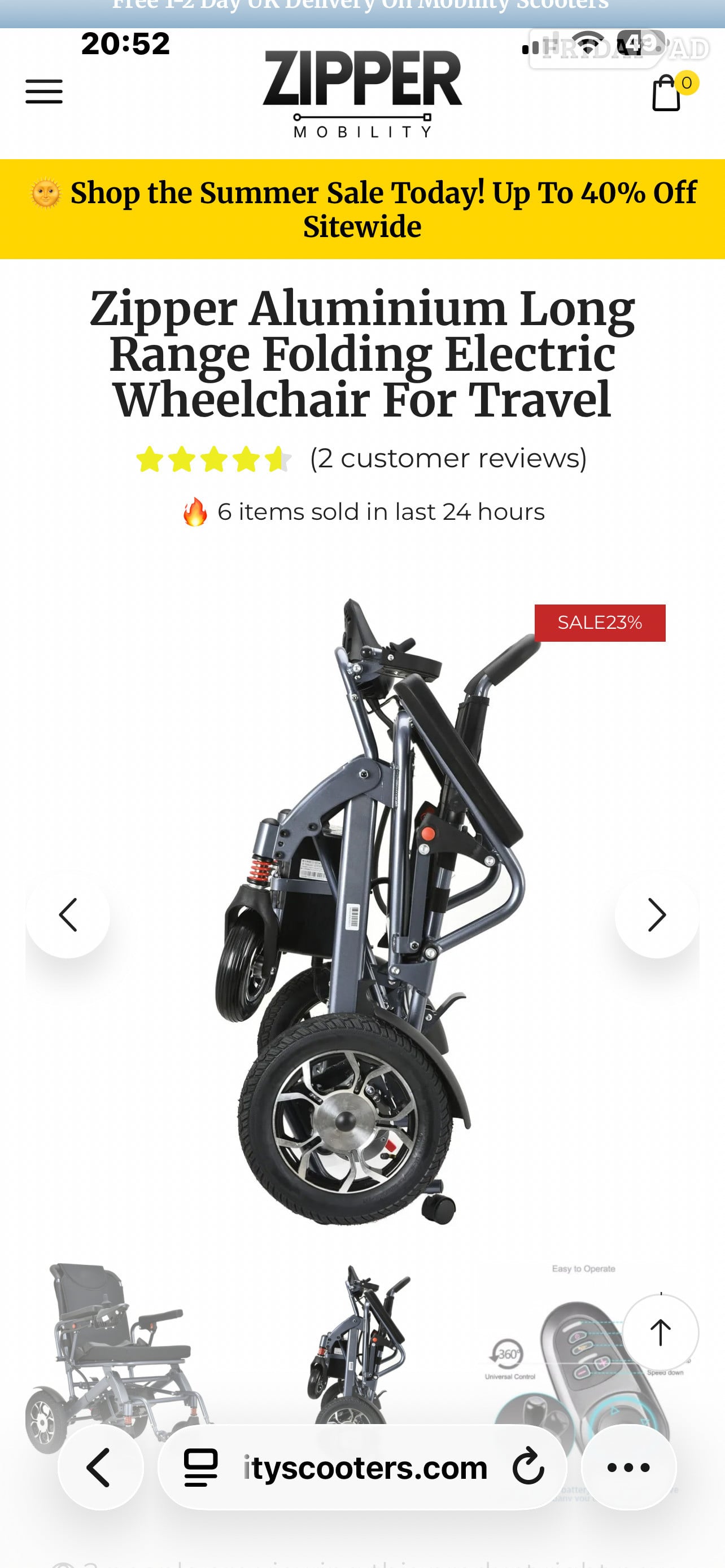 Walsall Electric wheelchair, brand-new never used cost £699 pounds