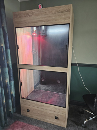 Vivarium LARGE with electrics