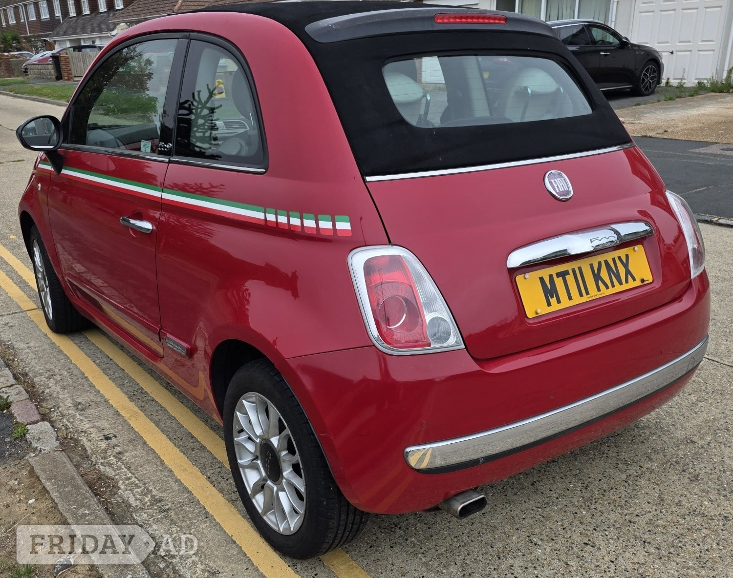 2011 FIAT 500 Lounge Convertible F/S/H - Cars
