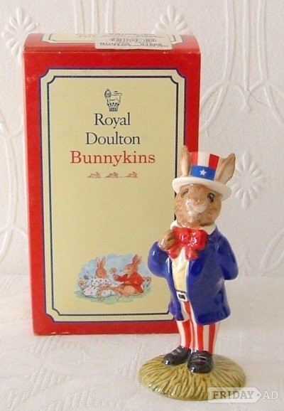 Royal Doulton Bunnykins Figures, plate - various prices