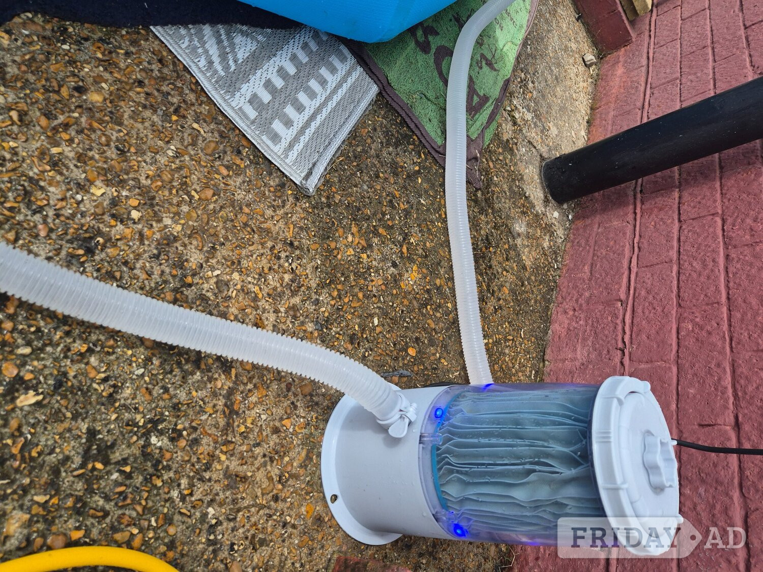Polegate 10ft round pool with filter pump 